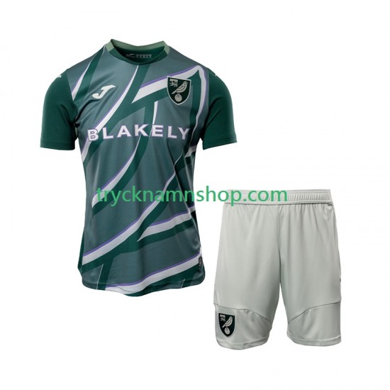 Norwich City 2025-2026 Tröja 2:a Matchställ Barn Kortärmad