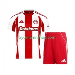 Olympiacos 2025-2026 Tröja 1:a Matchställ Barn Kortärmad