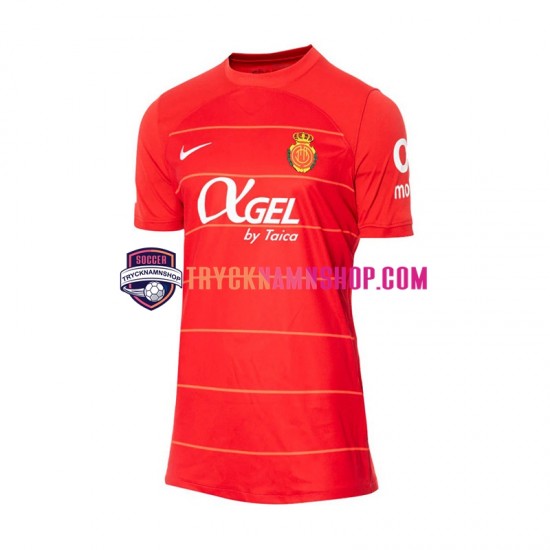 RCD Mallorca 2023-2024 Tröja Röd 1:a Matchställ Män Kortärmad