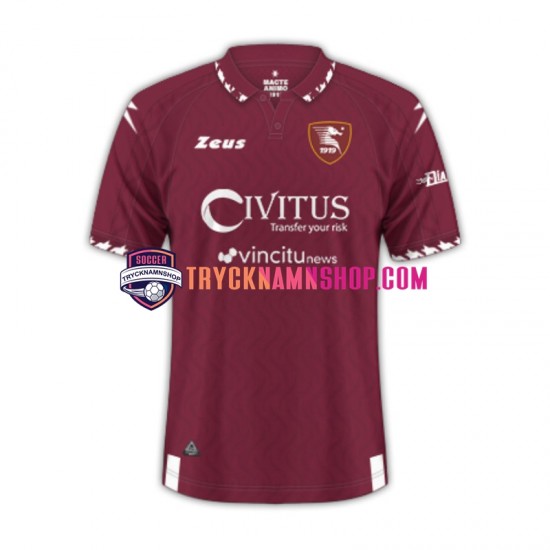 Salernitana 2023-2024 Tröja 1:a Matchställ Män Kortärmad