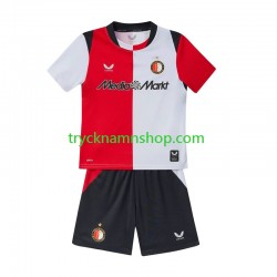 Feyenoord Rotterdam 2026-2027 Tröja 1:a Matchställ Barn Kortärmad