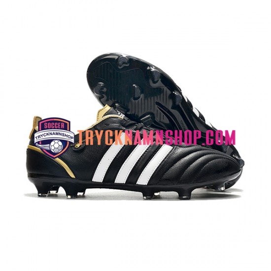 Adidas ADIPURE FG Vit Svart Fotbollsskor