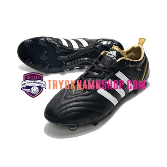 Adidas ADIPURE FG Vit Svart Fotbollsskor