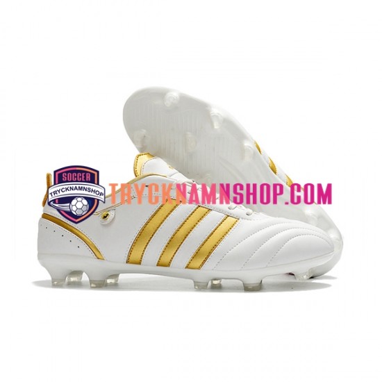 Adidas ADIPURE FG Guld Vit Fotbollsskor