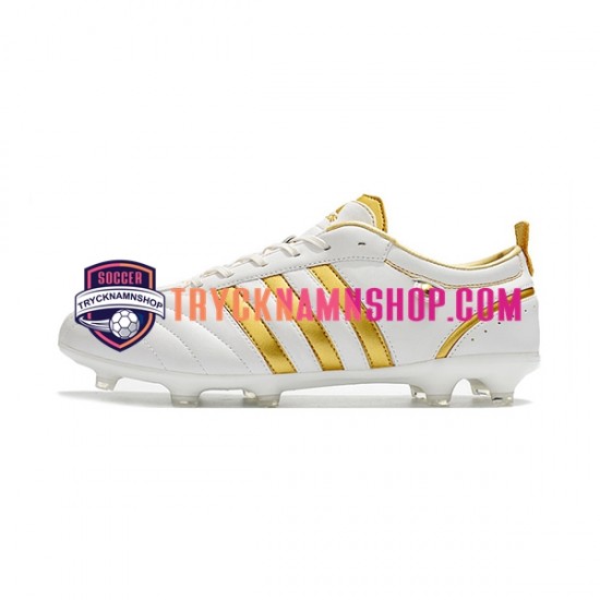 Adidas ADIPURE FG Guld Vit Fotbollsskor