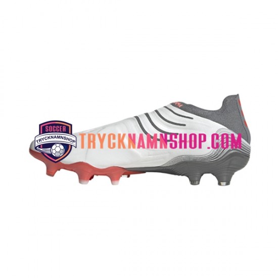 Adidas COPA SENSE FG White Gnist Röd Grå Vit Fotbollsskor