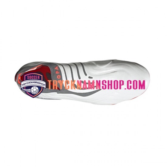 Adidas COPA SENSE FG White Gnist Röd Grå Vit Fotbollsskor