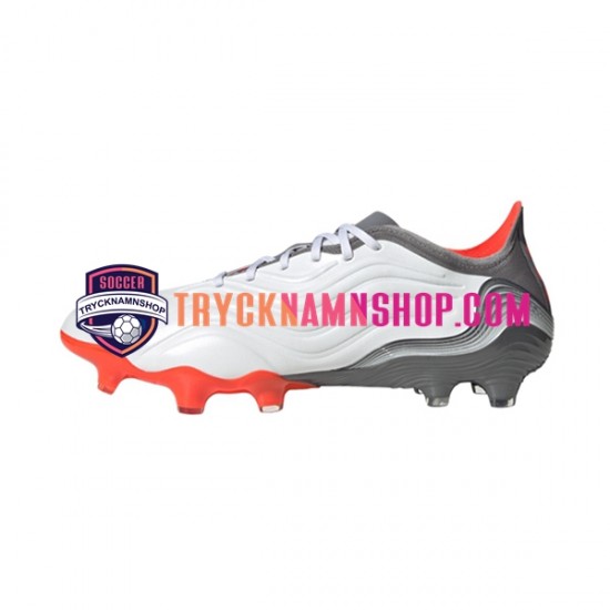 Adidas COPA SENSE.1 FG White Gnist Röd Grå Vit Fotbollsskor
