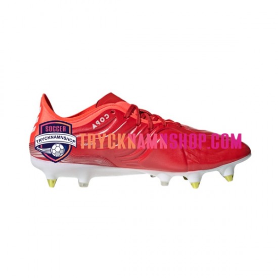 Adidas COPA SENSE.1 SG Meteorite Röd Vit Fotbollsskor
