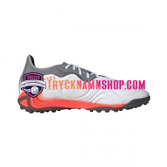 Adidas COPA SENSE.1 TF White Gnist Röd Grå Vit Fotbollsskor