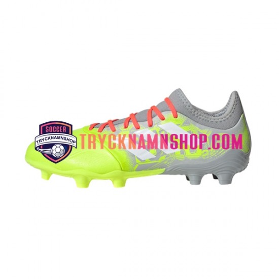 Adidas COPA SENSE.3 FG NumbersUp Röd Grå Gul Fotbollsskor