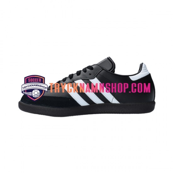 Adidas Classic Samba Hallenschuh Leder Vit Svart Fotbollsskor