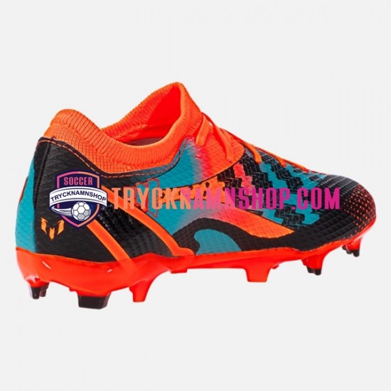 Adidas Messi X Speedportal.3 FG Orange Blå Svart Fotbollsskor