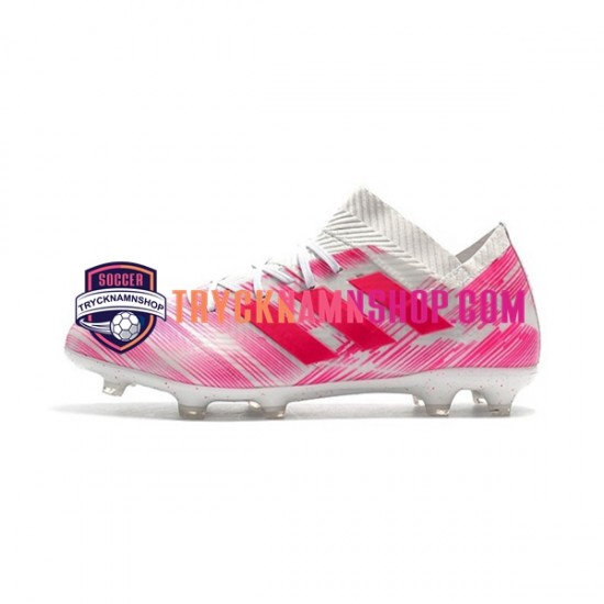 Adidas Nemeziz8.1 FG Rosa Vit Fotbollsskor