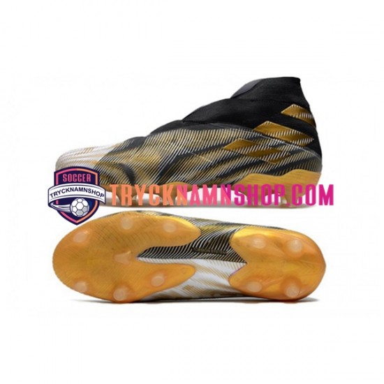 Adidas Nemeziz9 FG d Gul Vit Svart Fotbollsskor