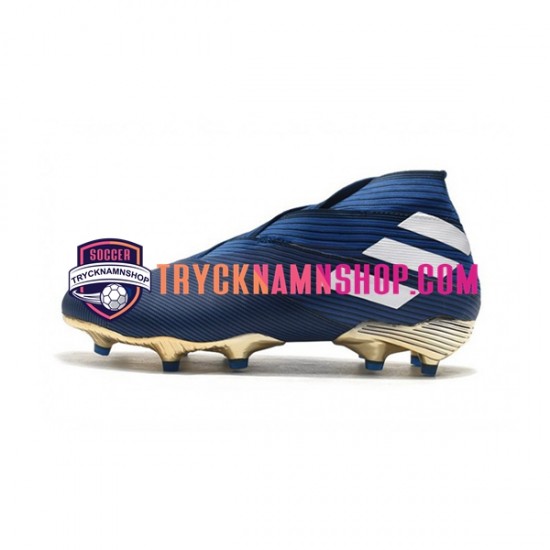 Adidas Nemeziz9 FG Blå Vit Svart Fotbollsskor