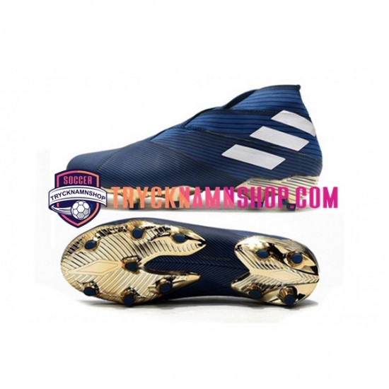 Adidas Nemeziz9 FG Blå Vit Svart Fotbollsskor