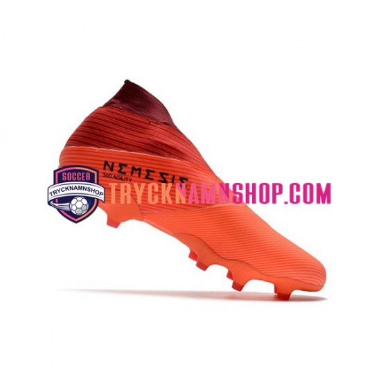 Adidas Nemeziz9 FG Inflight Röd Orange Svart Fotbollsskor