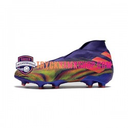 Adidas Nemeziz9 FG Lila Rosa Grön Fotbollsskor