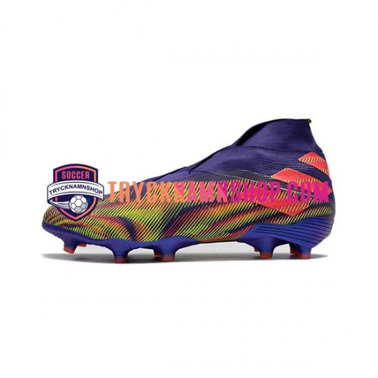 Adidas Nemeziz9 FG Lila Rosa Grön Fotbollsskor