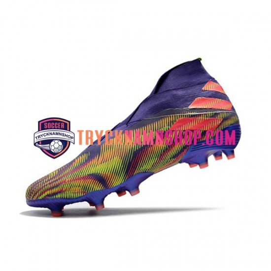 Adidas Nemeziz9 FG Lila Rosa Grön Fotbollsskor