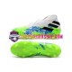 Adidas Nemeziz9 FG Blå Vit Grön Fotbollsskor