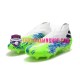 Adidas Nemeziz9 FG Blå Vit Grön Fotbollsskor