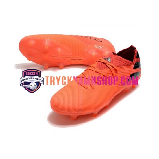 Adidas Nemeziz9.1 FG Inflight Röd Orange Svart Fotbollsskor