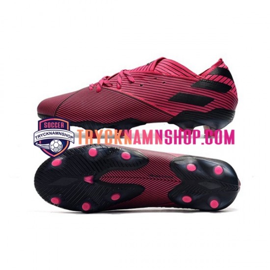 Adidas Nemeziz9.1 FG Rosa Svart Fotbollsskor