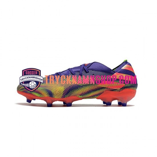 Adidas Nemeziz9.1 FG Precision To Blur Lila Rosa Grön Fotbollsskor