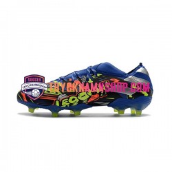 Adidas Nemeziz9.1 FG The Journey Blå Gul Vit Fotbollsskor