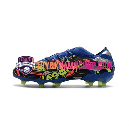 Adidas Nemeziz9.1 FG The Journey Blå Gul Vit Fotbollsskor