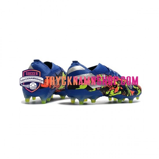 Adidas Nemeziz9.1 FG The Journey Blå Gul Vit Fotbollsskor
