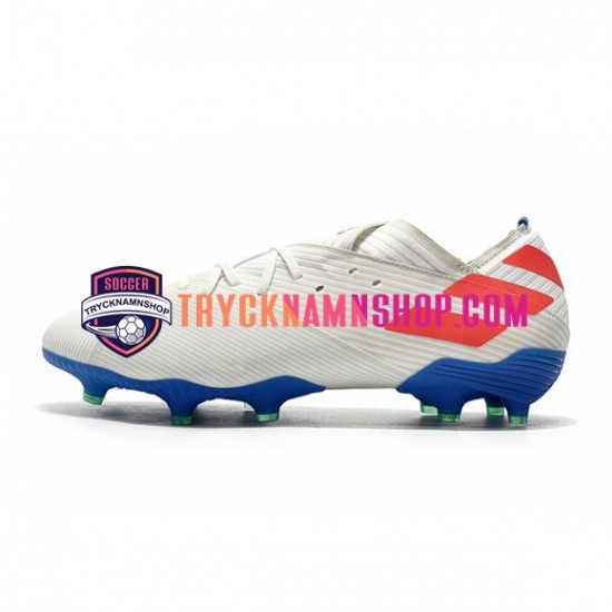 Adidas Nemeziz9.1 FG Röd Blå Vit Fotbollsskor