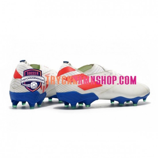 Adidas Nemeziz9.1 FG Röd Blå Vit Fotbollsskor