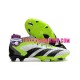 Adidas PREDATOR ACCURACY23.1 FG Vit Grön Svart Fotbollsskor