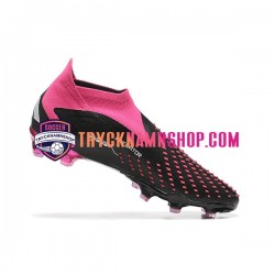 Adidas Predator ACCURACY FG Rosa Vit Svart Fotbollsskor