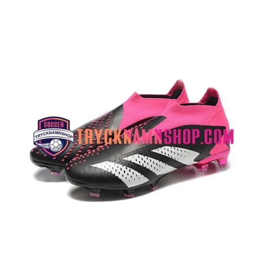Adidas Predator ACCURACY FG Rosa Vit Svart Fotbollsskor