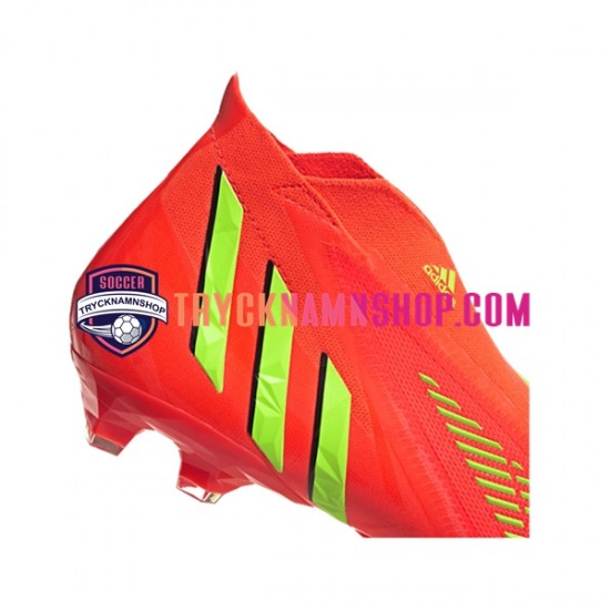 Adidas Predator EDGE AG Game Data Röd Grön Fotbollsskor