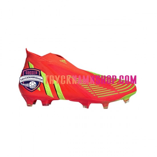 Adidas Predator EDGE FG Game Data Röd Grön Fotbollsskor