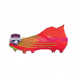 Adidas Predator EDGE FG Game Data Röd Grön Fotbollsskor
