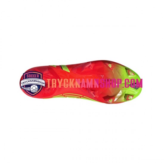 Adidas Predator EDGE FG Game Data Röd Grön Fotbollsskor