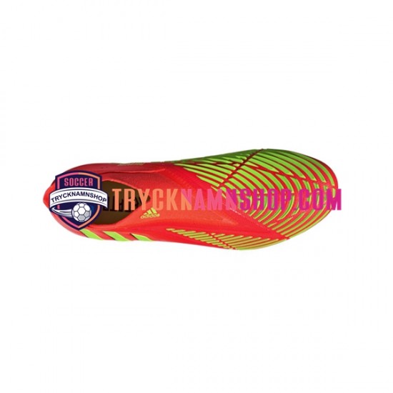 Adidas Predator EDGE FG Game Data Röd Grön Fotbollsskor