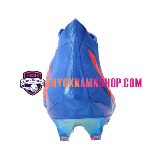 Adidas Predator EDGE FG Sapphire Edge Röd Blå Fotbollsskor