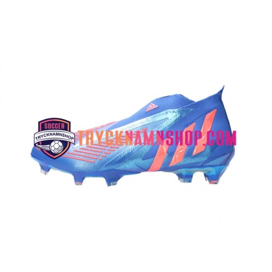Adidas Predator EDGE FG Sapphire Edge Röd Blå Fotbollsskor