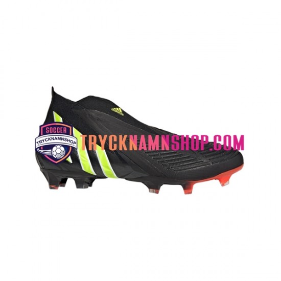 Adidas Predator EDGE FG Shadowportal Gul Svart Fotbollsskor