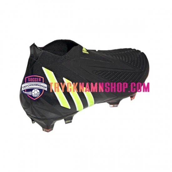 Adidas Predator EDGE FG Shadowportal Gul Svart Fotbollsskor