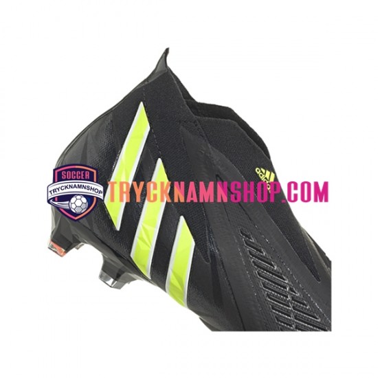 Adidas Predator EDGE FG Shadowportal Gul Svart Fotbollsskor