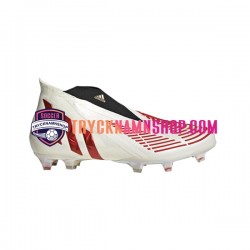 Adidas Predator EDGE FG Showdown Röd Guld Vit Fotbollsskor
