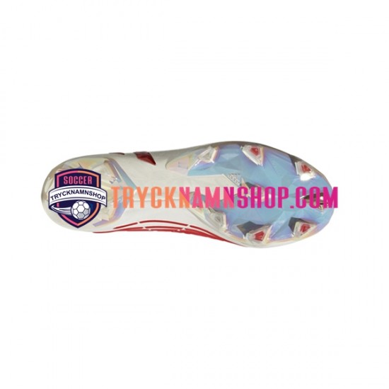 Adidas Predator EDGE FG Showdown Röd Guld Vit Fotbollsskor